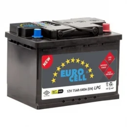 EUROCELL 12V 75 AH AKÜ L3