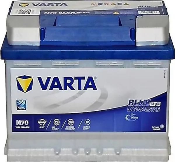VN70 VARTA 12V70 AH 760EN EFB